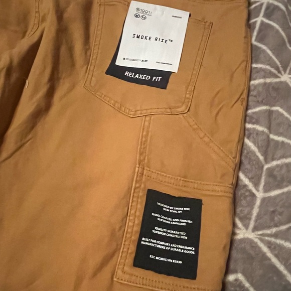 NWT Smoke rise Mens jeans dark Khaki in color - Picture 5 of 8